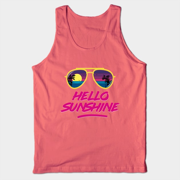 Hello Sunshine Tank Top by Hixon House